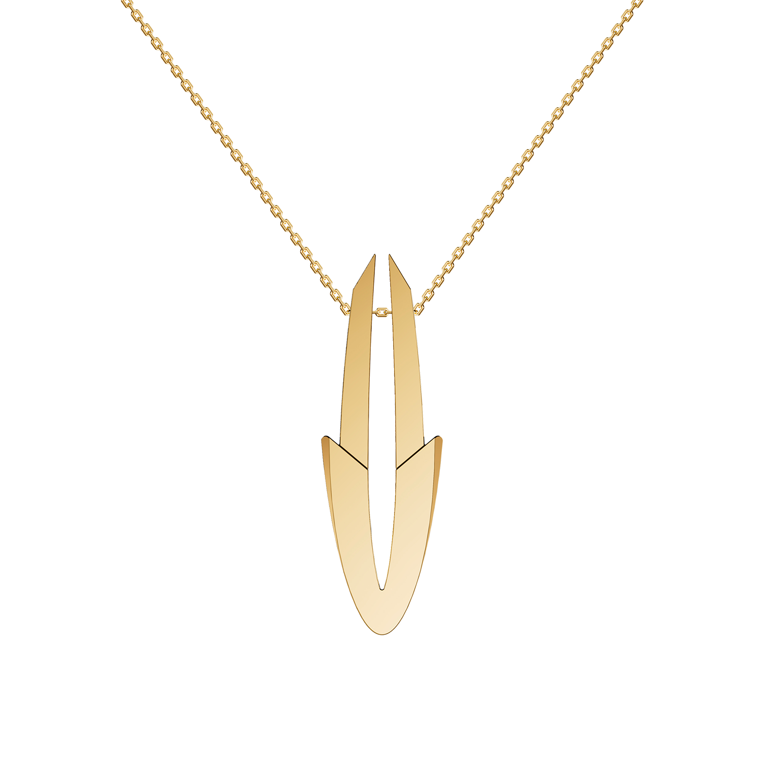 Pendentif Arrow Grand Modèle Or Jaune