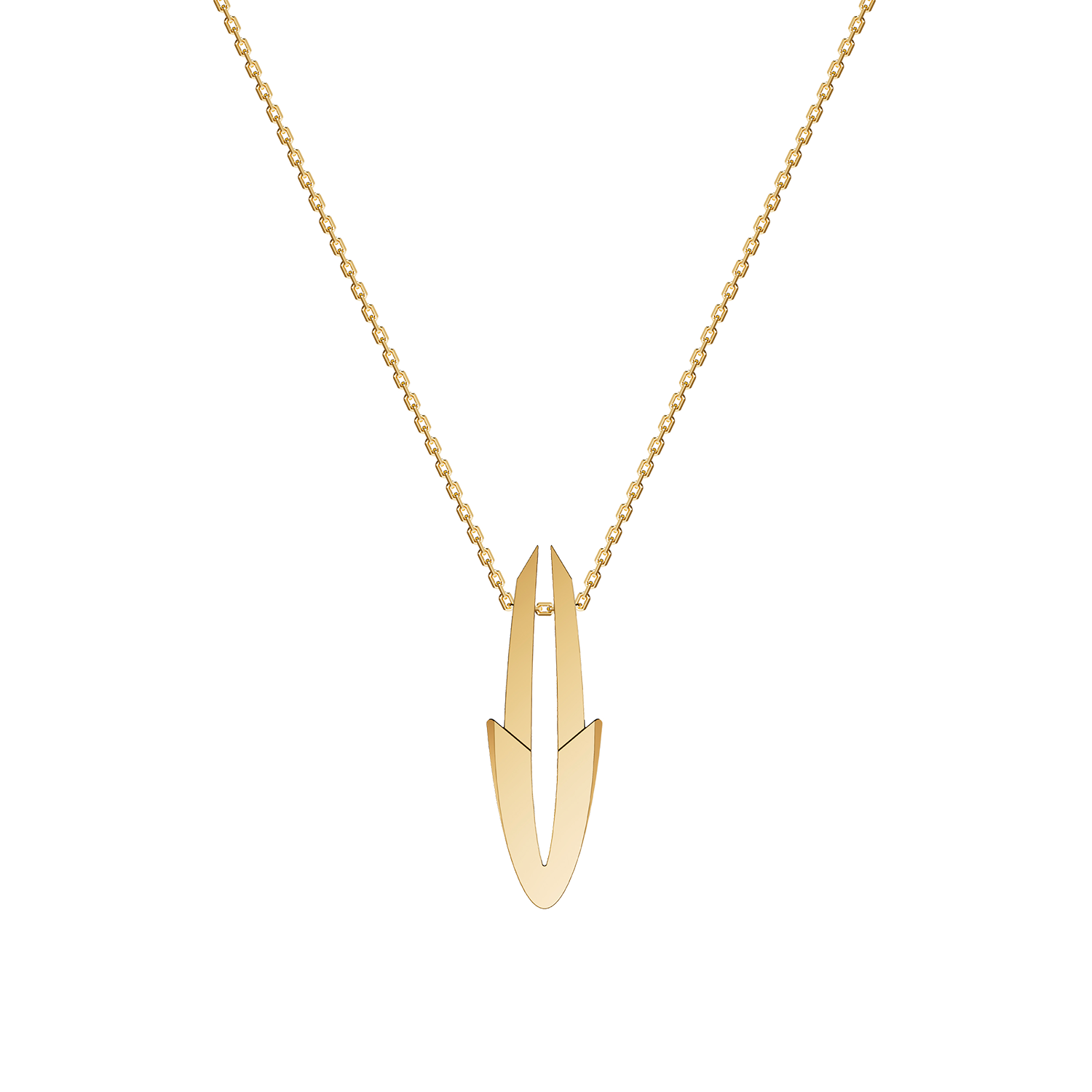 Pendentif Arrow Moyen Modèle Or Jaune