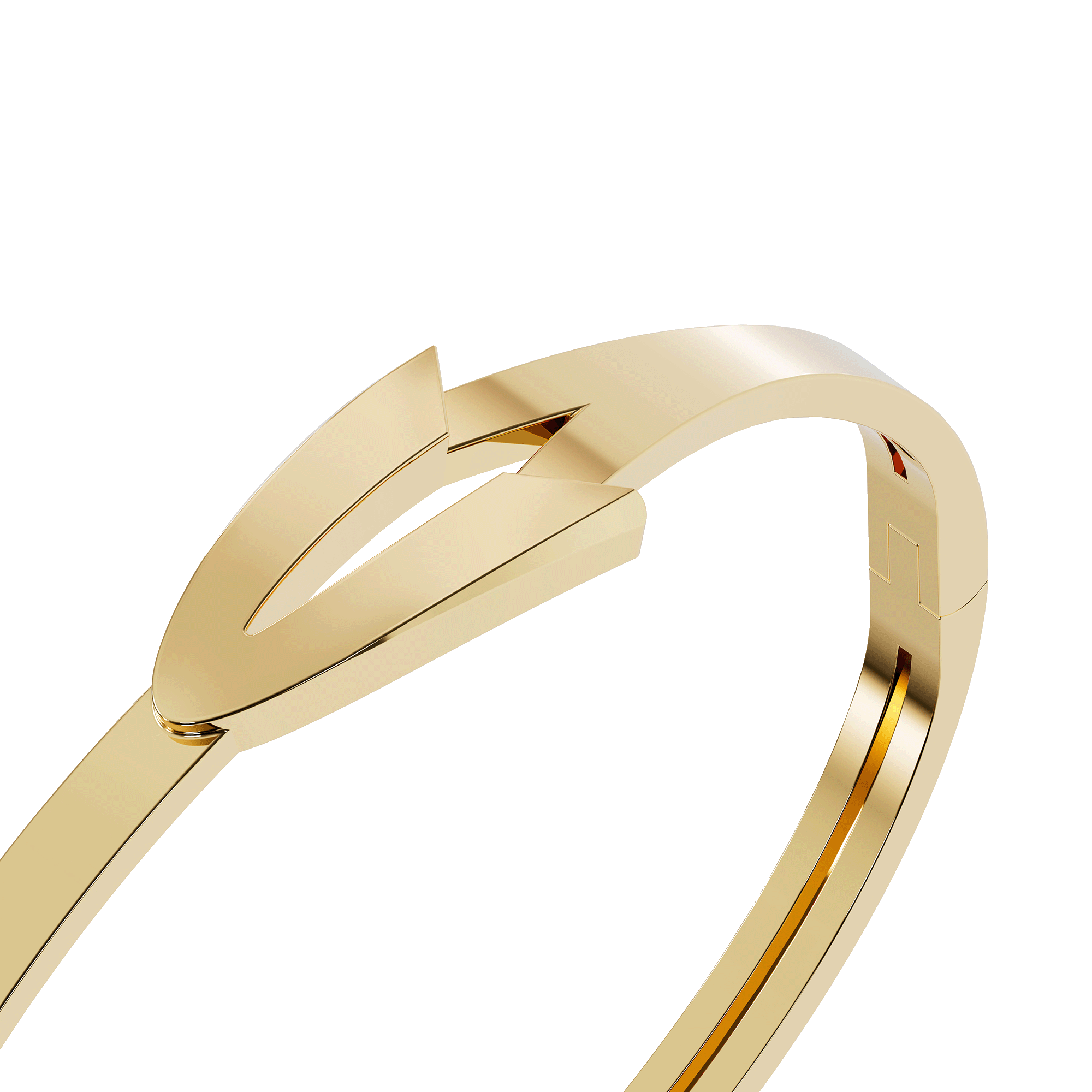Bracelet Arrow Grand Modèle Or Jaune