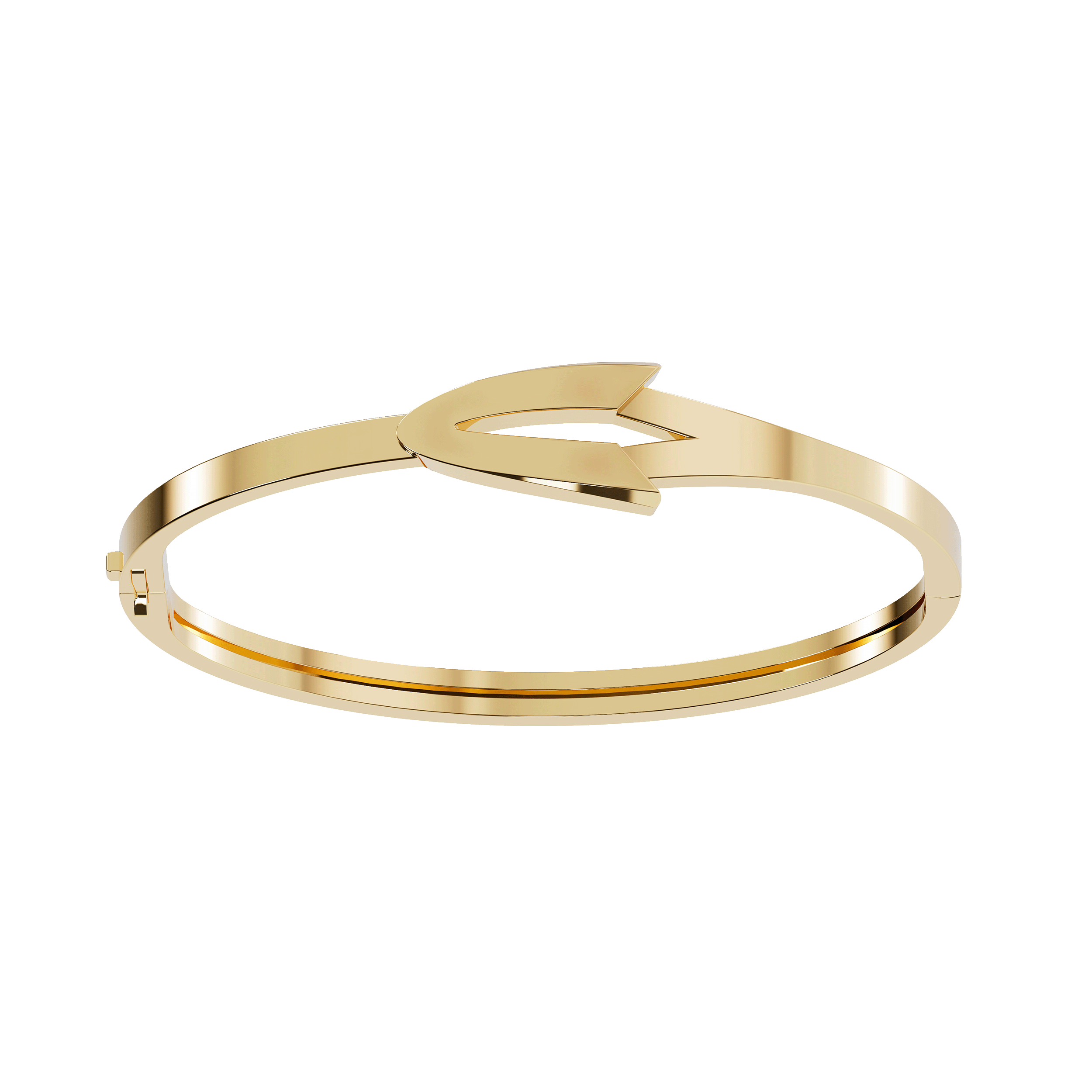 Bracelet Arrow Grand Modèle Or Jaune