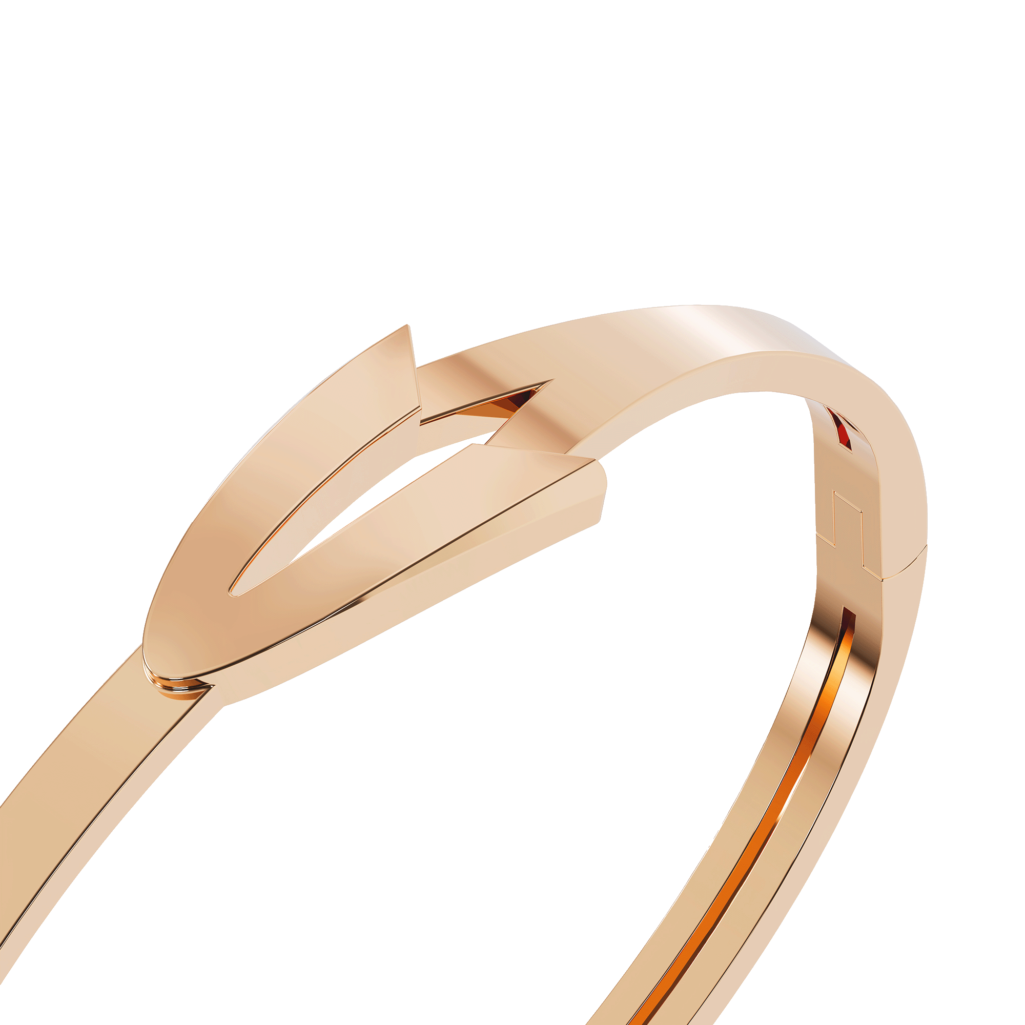 Bracelet Arrow Grand Modèle Or Rose