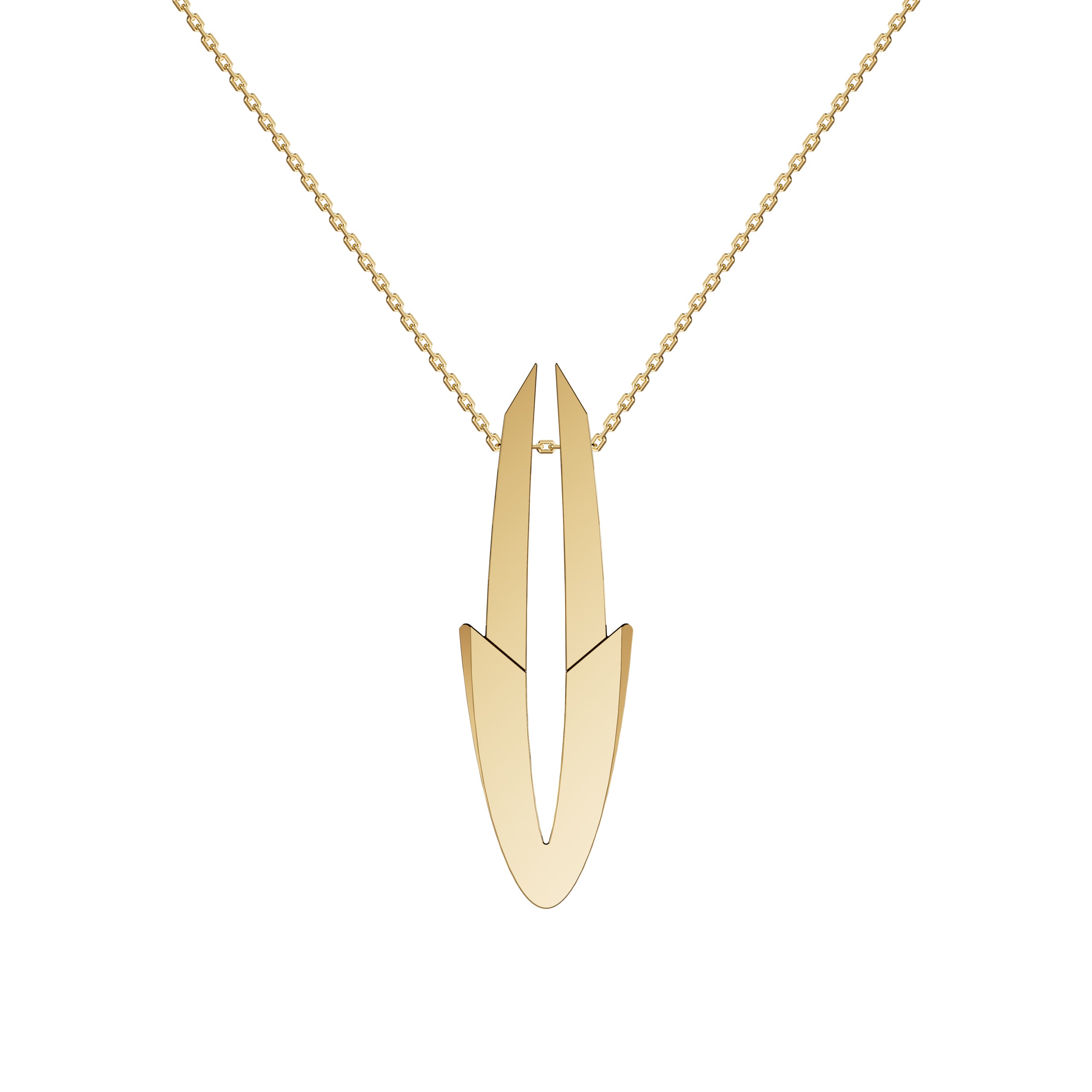 Pendentif Arrow Grand Modèle Or Jaune